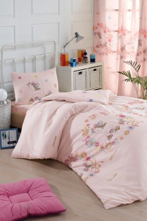 MNZ-Easy-Iron Duvet Cover Set Unicorns Pink Ep-021395 - Enlora Home
