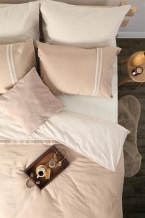 MNZ-Ecosse Ranf Beige-Cream غطاء غطاء مزدوج 303340 - Amazon Ev