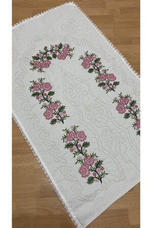 MNZ-Ecru* مسحوق الصندوق المزروع القماش الإيثامين مطحنة 100% القطن من السد الصلاة السجاد - Ayhanhome