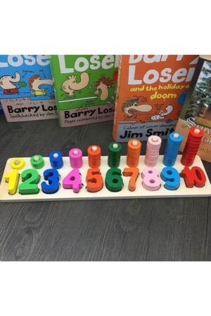 MNZ-Educational Wooden Logarithm Board okcu1988 - Okçu