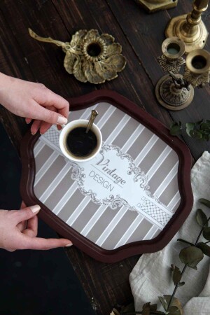 MNZ-Ee166-8b الرائقة بورغوندية بطبيعة خاصة شكل صندوقا 28x33 سم TYC00435960197 - Evle