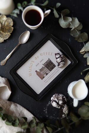 MNZ-Ee170-7f قهوة أزورا بطبيعة المطابقة الصندوق المستطيل 16x25 سم TYC00564696064 - Evle