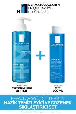 MNZ-Effaclar تنظيف لطيف وتشديد البورات لجلد زيت ومهرر بالثدي - La Roche Posay