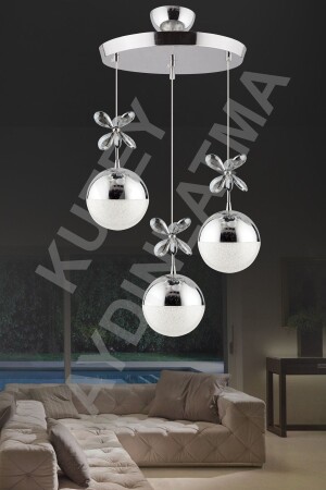 MNZ-EFNA 3 LED 3 COLOR CHROME إضاءة - Kuzey Aydinlatma