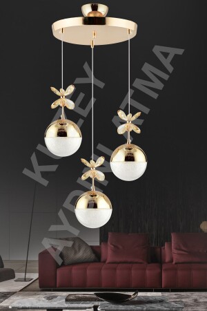 MNZ-EFNA 3 LED 3 LIGHTING GOLD لون - Kuzey Aydinlatma