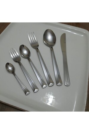 طائفة من طراز MNZ-Ege 72 قطعة سكين قاشق شوكة لـ 12 شخصاً TYC00431871394 - Kardelen