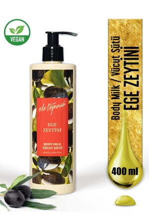 MNZ-Egean Olive مكثفة ترطيب لوشن الجسم 400ml (EGX87) EDA-00204 - Eda Taşpınar