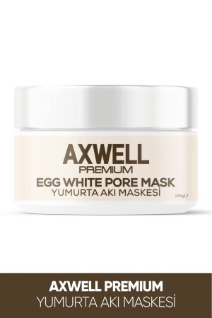 MNZ-Egg White - Mask pores egg 125 Gr EGY1 - AXWELL PREMIUM