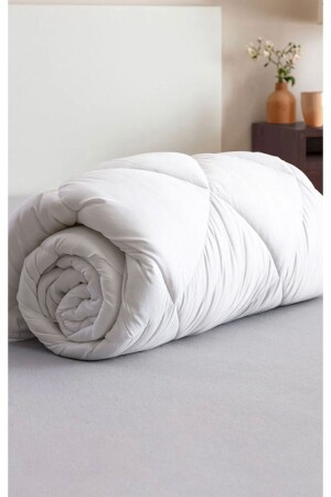 MNZ-Ekosoft White Single Washable Quilt New145377 2028 القطنArrt - Sheri Home Tekstil