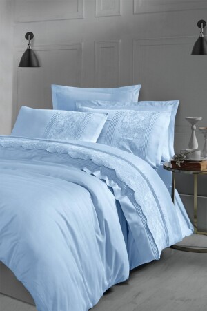 MNZ-Elegance Grande - Hawaii Blue Duvet Cover Set HEG001 - Helen George