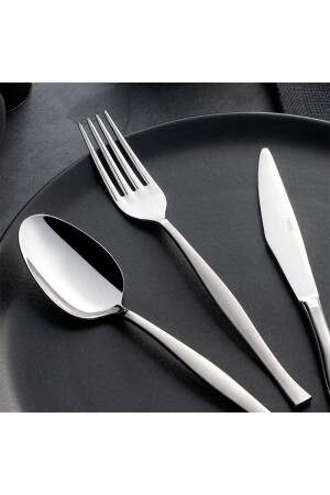 MNZ-Elegant بسيط 72 قطعة كعكة الفوك سكين مجموعة 2020ST000001434 - Nehir