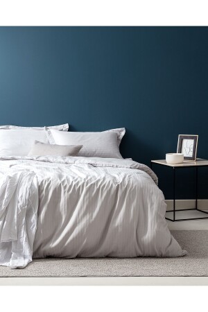 MNZ-Elicia King حجم سطحات ساترين غطاء غطاء مجموعة - ضوء الرمادي NDS-03-8682116282680 - Madame Coco