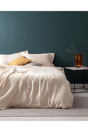 MNZ-Elicia مضاعفة شريطات سطين غطاء غطاء مجموعة الذهب NDS-03-8682116282581 - Madame Coco