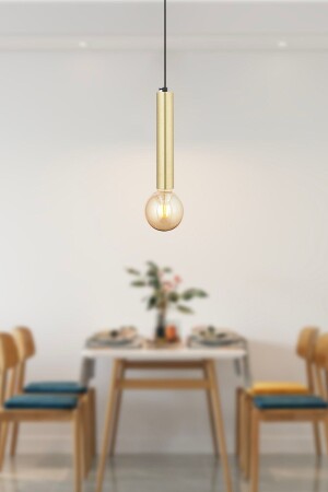 MNZ-Elisa Single Antique Modern Pendant Lamp مطبخ غرفة المعيشة مصباح اللوحة 7000-2074-1GD - Apliqa