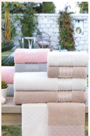 منشفة اليد في وجه MNZ-Elissa 10 قطع BC103489 - Özdilek