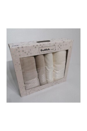 MNZ-Elissa أفضل مجموعة حمام كريم - حجر PRA-1004583-4769 - Özdilek