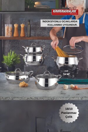 مجموعة من الخمس قطع من MNZ-Elit FTH465 - Kahramanlar