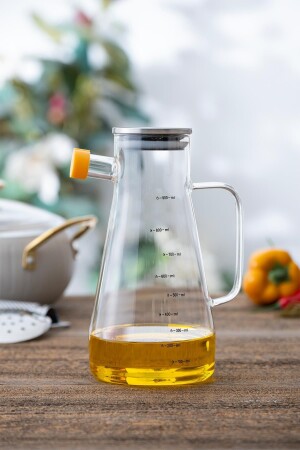 زجاجة زيت الزجاجية من MNZ-Eliza - 900 مل - Acar