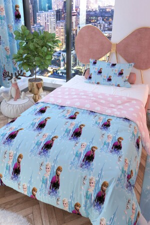 MNZ-Elsa نمطية مزدوجة الجانب الأطفال غطاء غطاء القطن - Rivaistanbul