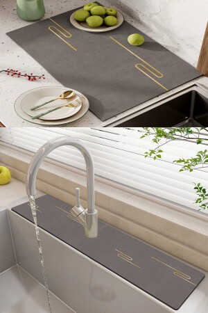 MNZ-Else كاونتراتب غير المنزلق الأطباق جفاف المطبخ والطبابات المياه الفخام المياه المسبح المطبخ Ds06 elsem - Genel Markalar