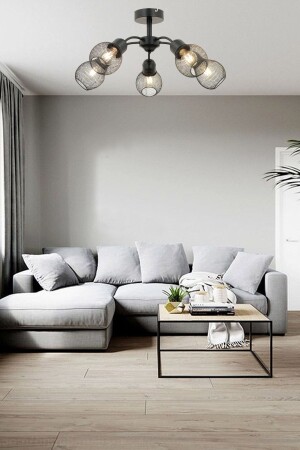 MNZ-Elva 5 Li Black غرف الأطفال الحديثة المطبخ غرفة المعيشة غرف المعيشة الاحترافية غرفة المعيشة الشنادل 3413-05-BL - Apliqa