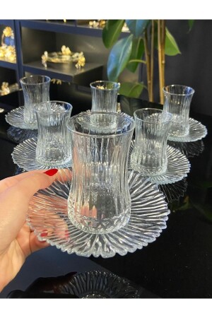 MNZ-Elysia 12 قطعة مجموعة الشاي WJDPÖS22r - Paşabahçe