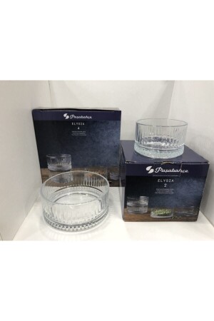 MNZ-Elysia 2 قطعة Bowl، Elysia 4 قطعة Bowl 530042-530038 - Paşabahçe Mağazaları