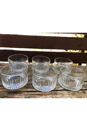 النموذج من MNZ-Elysıa المستوردة كأس العشاء 235 Cc 6-piece كأس العشاء Magnolia-magnolia كأس البوردينغ كأس العشاء - Diba Avm