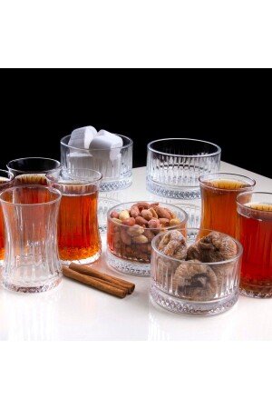 MNZ-Elysia كوب الشاي و كوب العشاء مجموعة 24 قطعة elysiaçaycookie-24 - Paşabahçe