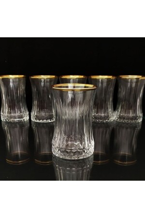 MNZ-Elysia زجاج شاي ذهب حقيقي EJPDÖDPWMX - Paşabahçe