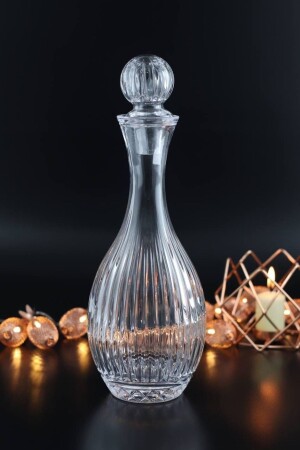 MNZ-Elysia Glass Carafe مع غطاء ely76 - Seraph