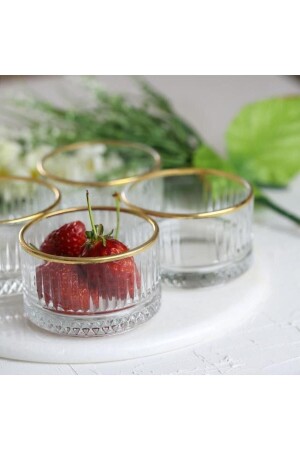 MNZ-Elysia Gold 4-piece Bowl Set 530038-GTC - Paşabahçe