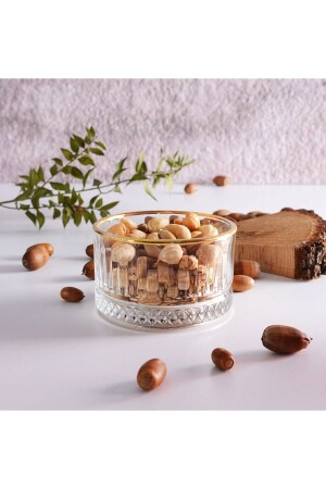MNZ-Elysia Golden Touch Snack Bowl Set 530038-1201148 - Paşabahçe