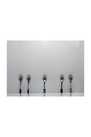 MNZ-Emç Kahveci ملعقة شاي 10 دولة ملعقة مربعة KKK - yeni11