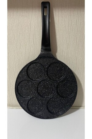 MNZ-Emoji Cast Granite Pancake Pan 26 سم CML0135 - COOKCASE