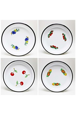 (MNZ-Enamel) صندوقاً دائرةً ذات نمط 35 سم ST00067 - yeni11