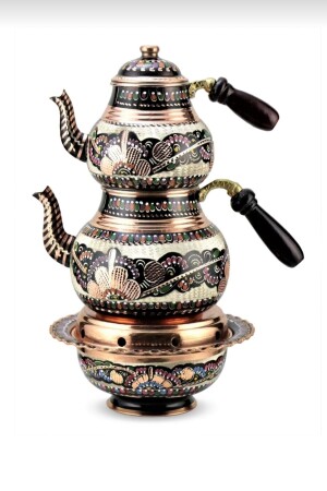 MNZ-Enamel طلاء كبير من النحاس مع دافئة Istmnbç - Zinnun