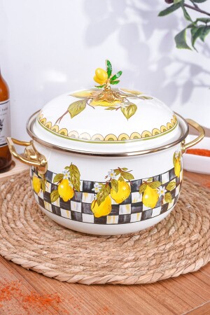MNZ-Enamel Pot 20 سم ليندا كولكشن لينداTncre - Miss Betty