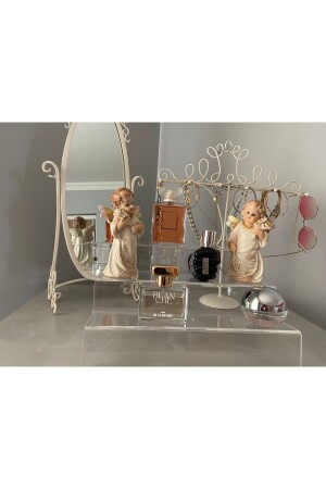 MNZ-Enblur Ozmrt Plexi شفاف سلم عرض موقف 3 خطوات 30 سم 235556 - SOLİDCLASS