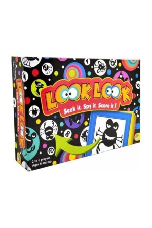 (MNZ-English Look Look) نظرة تعليمي لعبة ذكاء بصري لعبة لا لا عمر 6+ 10+ - Genel Markalar