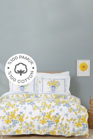 MNZ-Enola الصفراء 100% القطن المزدوج مجموعة - Karaca Home