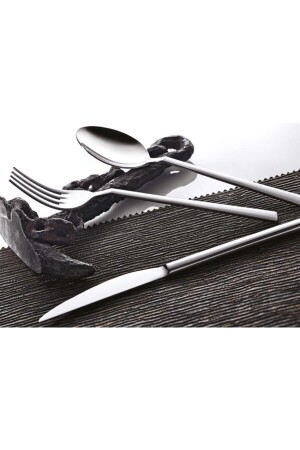 MNZ-ENZA 60 قطعة فرقة سكين ملعقة مجموعة 4338-كيلومتر - Kahramanlar