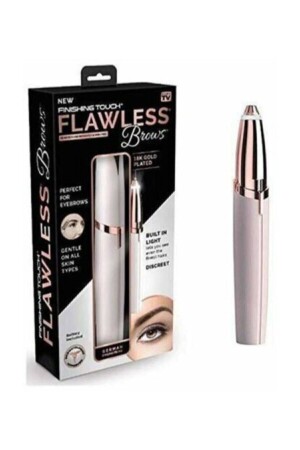 أداة إزالة الشعر من وجه MNZ-Epilation Tool و Eyebrow Epilator Duo Set و وجه و قلوب العين - Flawless