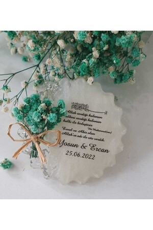 مغناطيس MNZ-Epoxy 30 قطعة وعد الخصومة عرس هينا هدية عرس القرآن الذاكرة التخفيف Mevlüt - Merkez Hediyelik