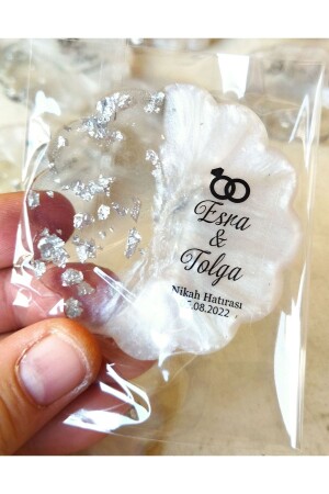 مغناطيس MNZ-Epoxy 30 Pcs وعد الخصومة عرس هينا هدية عرس القرآن التذكار التخفيف Mevlüt هدية - ErenAksesuar