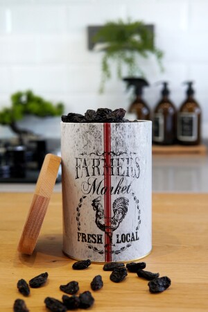 MNZ-Er116-6o المزارعين البريطانيين غطاء الخشب معقود الخصيبات وعاء 1.1 ليت TYC00631313907 - Evle