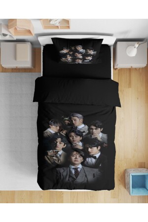 MNZ-Erayshome Bts 3d واحد غطاء غطاء مجموعة BTS_4 - Erays Home