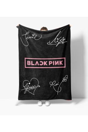 MNZ-Erayshome الأسود الوردي النمط طباعة قطبي التلفزيون غطاء الأسودpnksc_TV - Erays Home