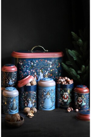 MNZ-Erb01u8 صندوق الخبز البيضاوي مجموعة من 7 ، قصص ERB01U8 - Evle