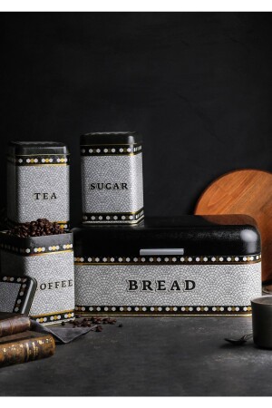 MNZ-Erb08u1 صندوق الخبز المعلقة مجموعة من 4 ، مصحوبة ERB08U1 - Evle